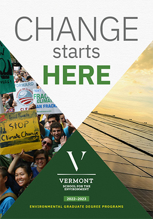 PDF of the Brochure for the Vermont School for the Environment