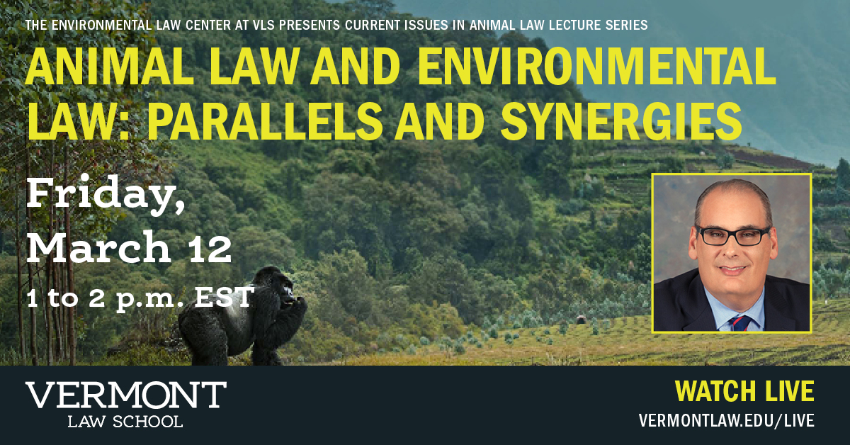 Current Issues in Animal Law: Animal Law and Environmental Law | Vermont Law  and Graduate School