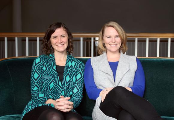 Sophia Kruszewski and Whitney Shields of CAFS oversee the Vermont Legal Food Hub.
