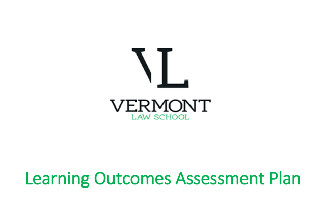 VLS Learning Outcomes Assessment Plan