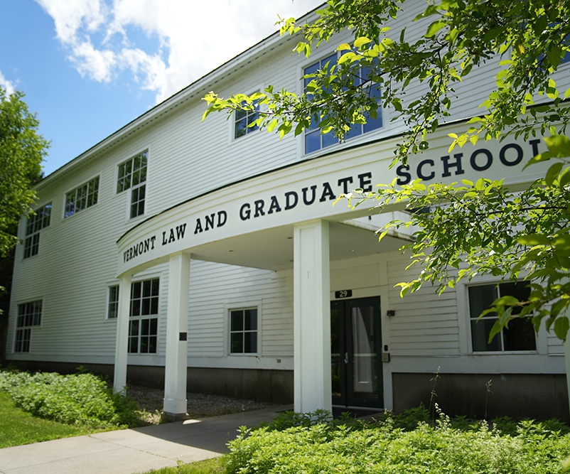 James L. and Evelena S. Oakes Hall in summer.