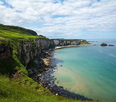 Cliffside, coastal Ireland