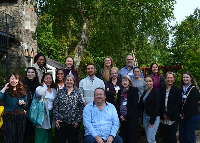 VLGS Restorative Justice students with WAVE, Belfast-based Trauma Center