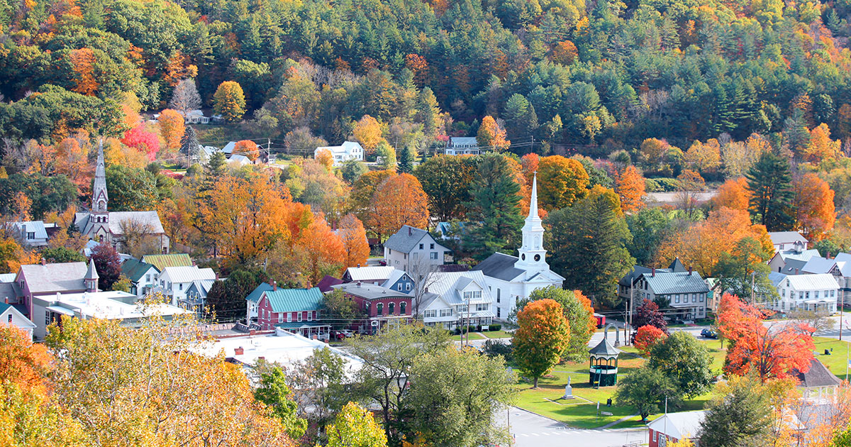 South Royalton in autumn