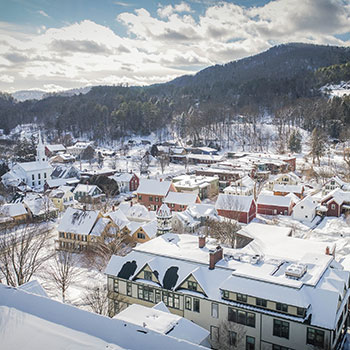 Winter in South Royalton, Vermont