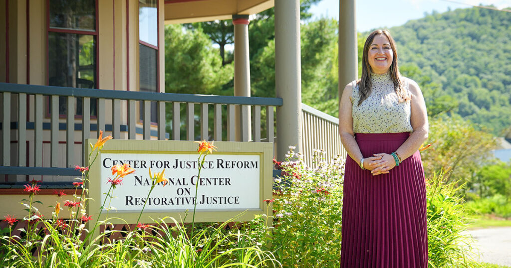 Quixada Moore-Vissing, interim director of the Center for Justice Reform