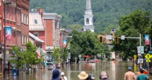 July 2023 Flooding in Montpelier, Vermont “Vermont National Guard” by The National Guard, CC BY 2.0 https://flickr.com/photos/thenationalguard/53041110864/in/album-72177720309726799/