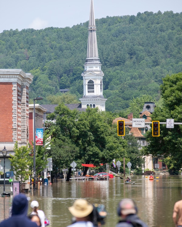 July 2023 Flooding in Montpelier, Vermont “Vermont National Guard” by The National Guard, CC BY 2.0 https://flickr.com/photos/thenationalguard/53041110864/in/album-72177720309726799/