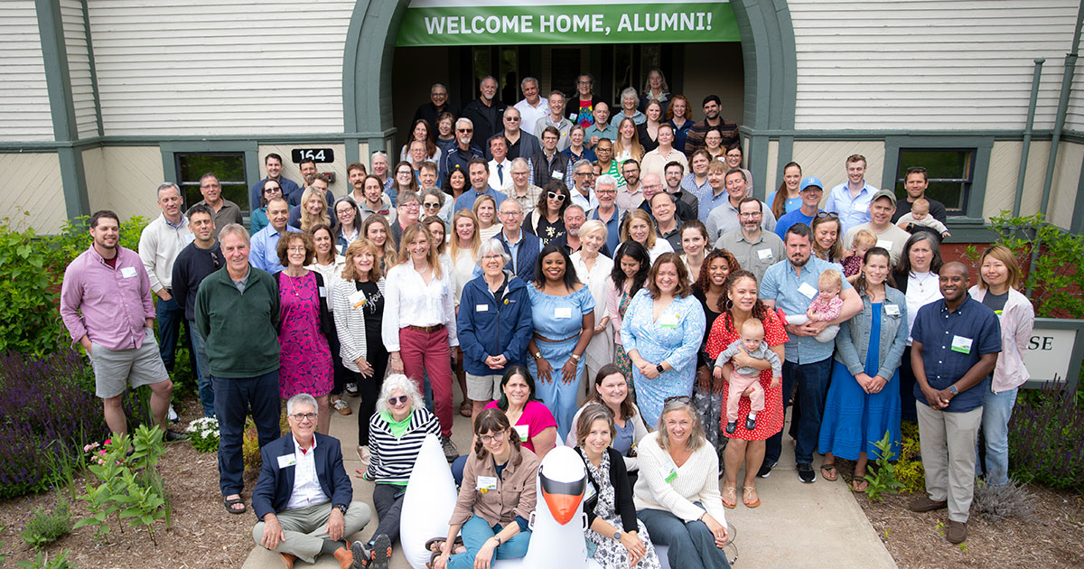 Group photo from Alumni Weekend 2025