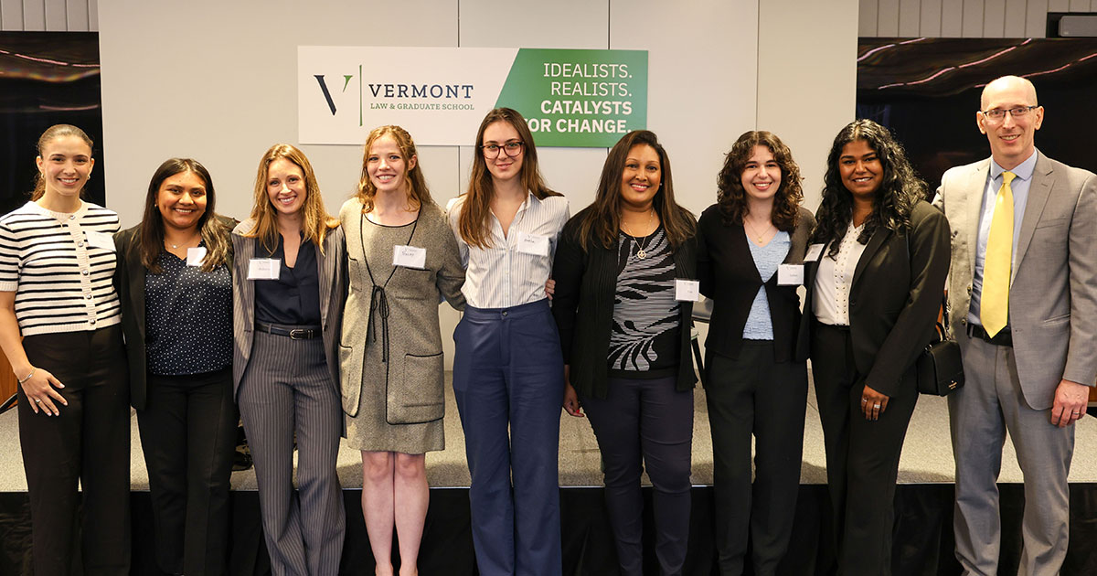 VLGS Energy students at the 12th Annual Alumni Energy Law and Policy Symposium