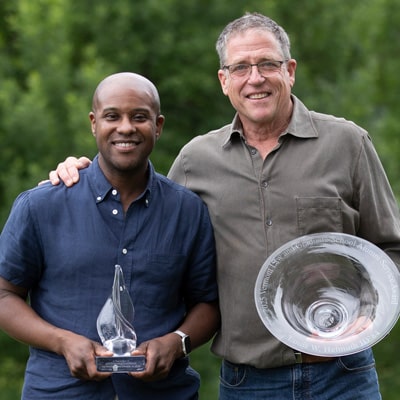 The Honorable Jerry Edwards JD'05 and Lou Helmuth JD'84