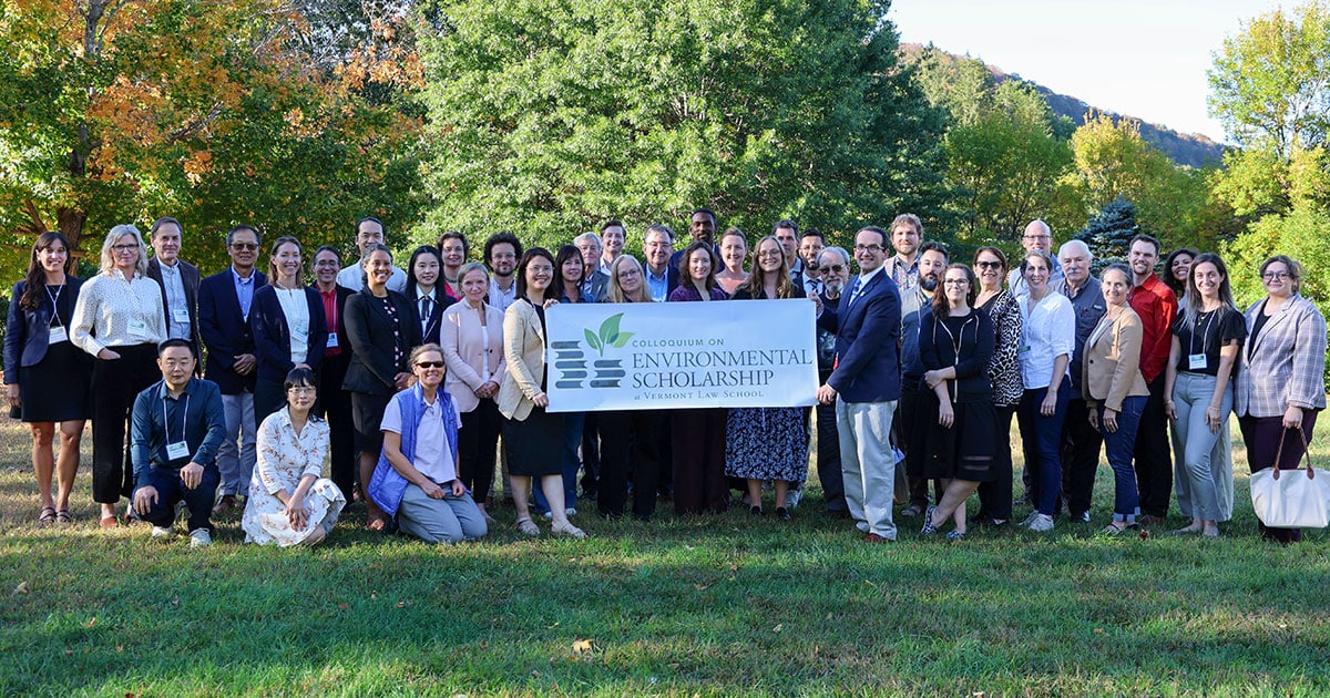 Attendees of the 2025 Colloquium on Environmental Scholarship