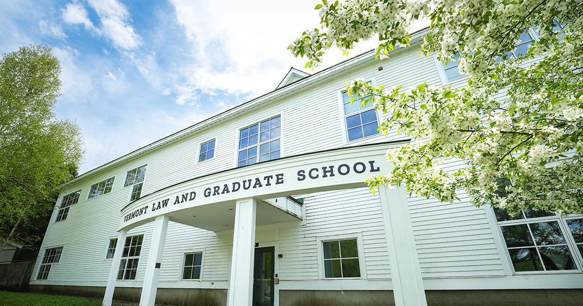 Oakes Hall in spring