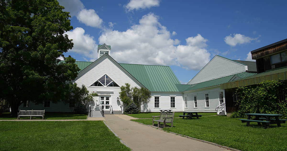 The Library Quad at Vermont Law and Graduate School